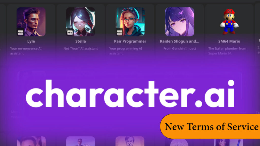 Character AI Rules